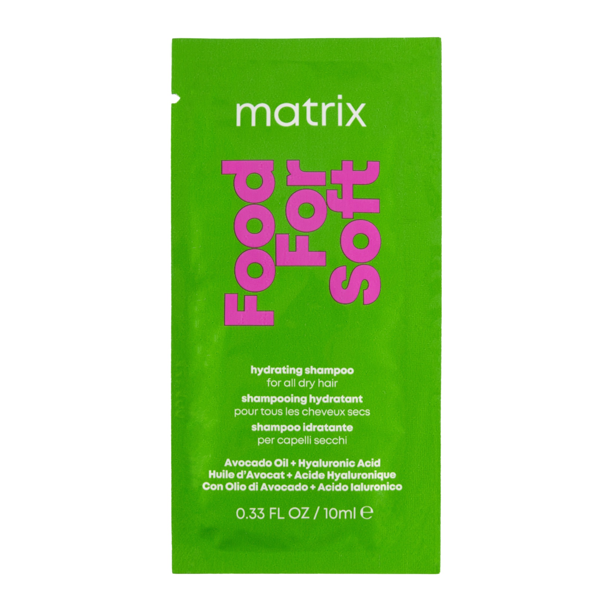 Шампунь Matrix Total Result Food For Soft пробники 12шт 120мл matrix шампунь увлажняющий с маслом авокадо и гиалуроновой кислотой food for soft 1000 мл