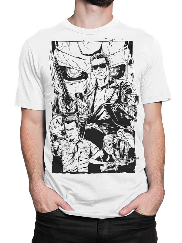 

Футболка мужская DS Apparel Терминатор - Арнольд Шварценеггер 780-2 белая M, Белый, Терминатор - Арнольд Шварценеггер 780-2