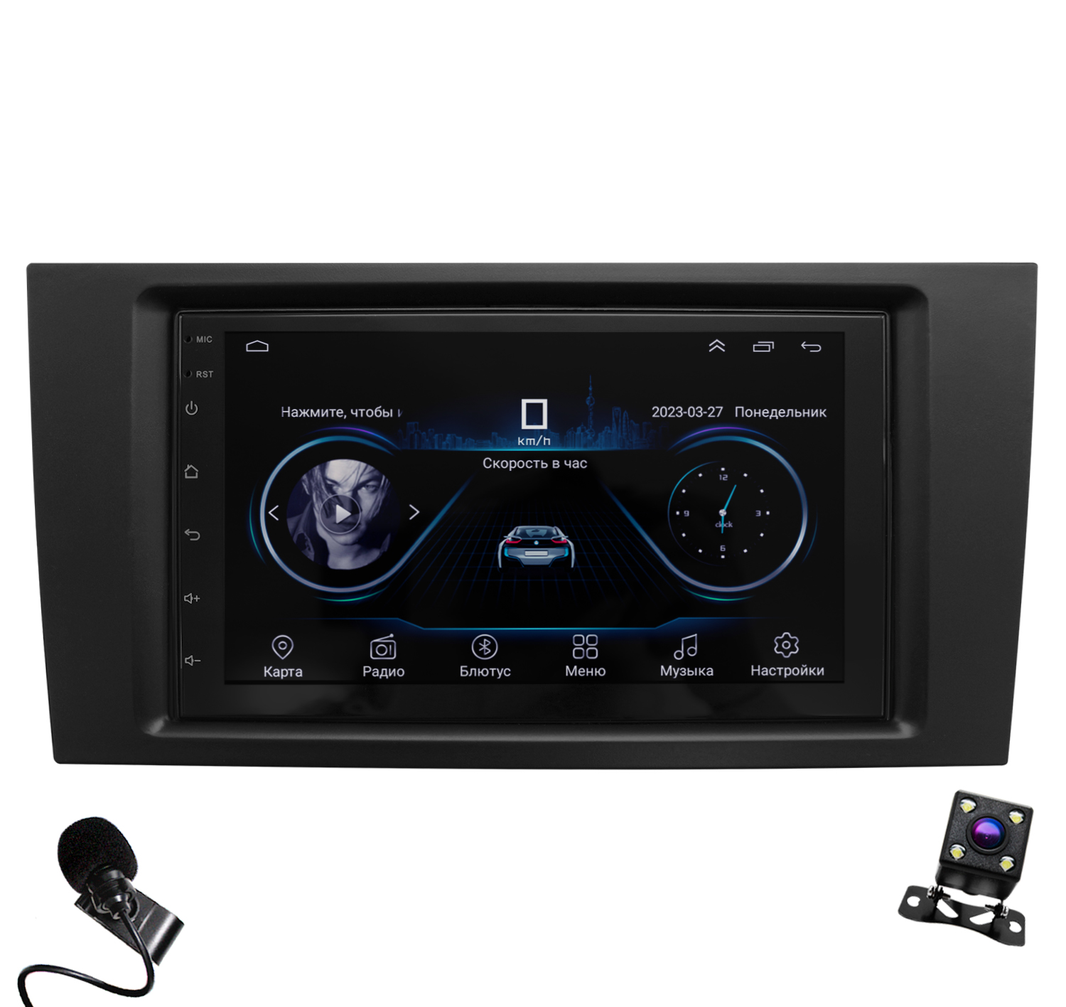 Штатная магнитола Dolmax 7A-AA6 для AUDI A6 Allroad Android 232 ГбWi-Fi 8 ядер камера 1870000₽