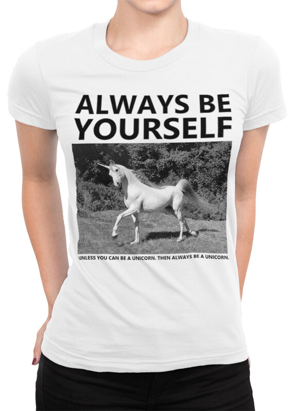 

Футболка женская Dream Shirts Всегда Оставайся Собой белая 2XL, Белый, Всегда Оставайся Собой