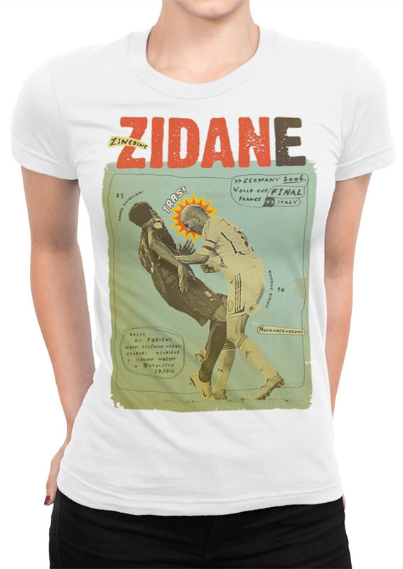 

Футболка женская Dream Shirts Зинедин Зидан белая S, Белый, Зинедин Зидан