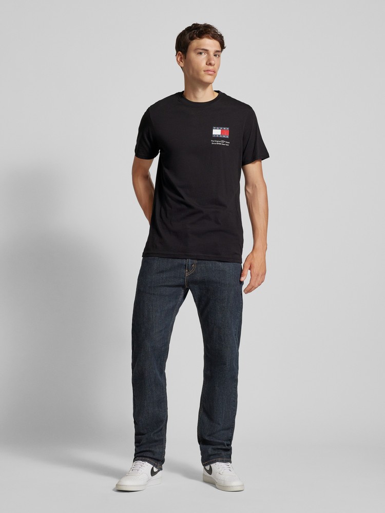 

Футболка мужская Tommy Jeans DM0DM18263 черная M, Черный, DM0DM18263