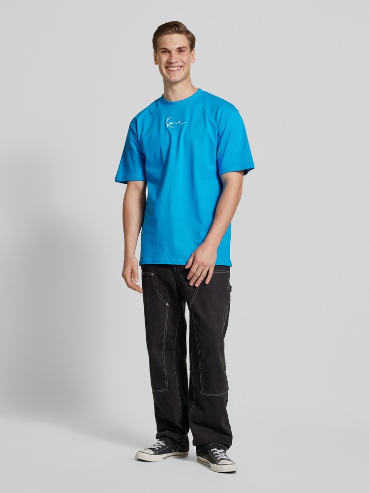 

Футболка мужская Karl Kani 6069207 синяя XS, Синий, 6069207