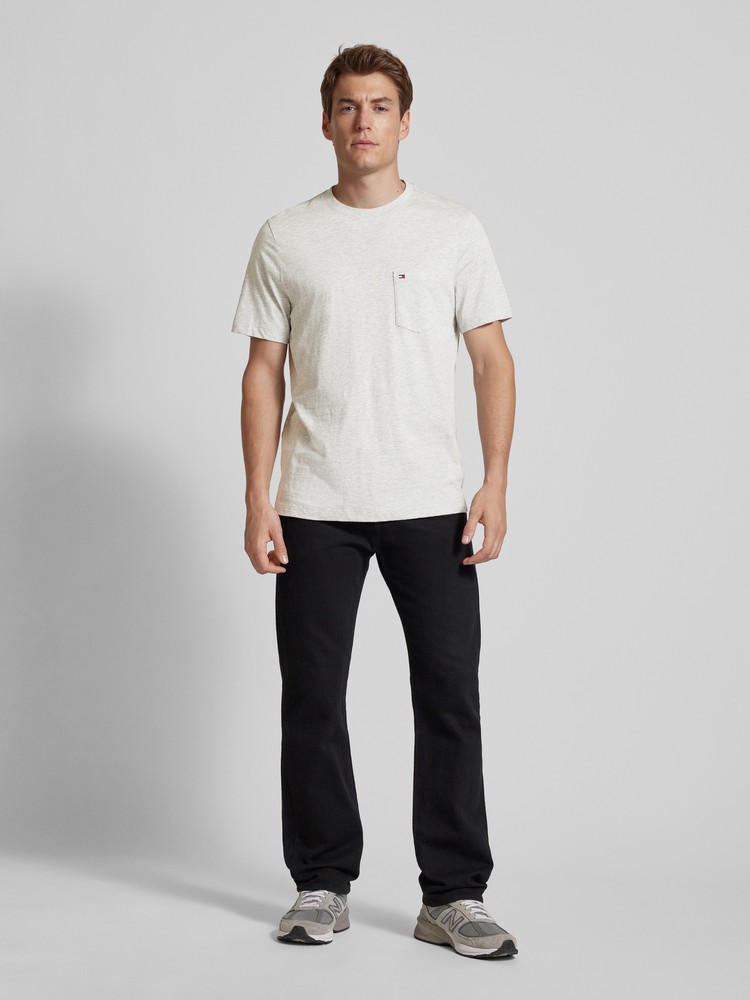 Футболка мужская Tommy Hilfiger MW0MW36220 серая M 9992₽