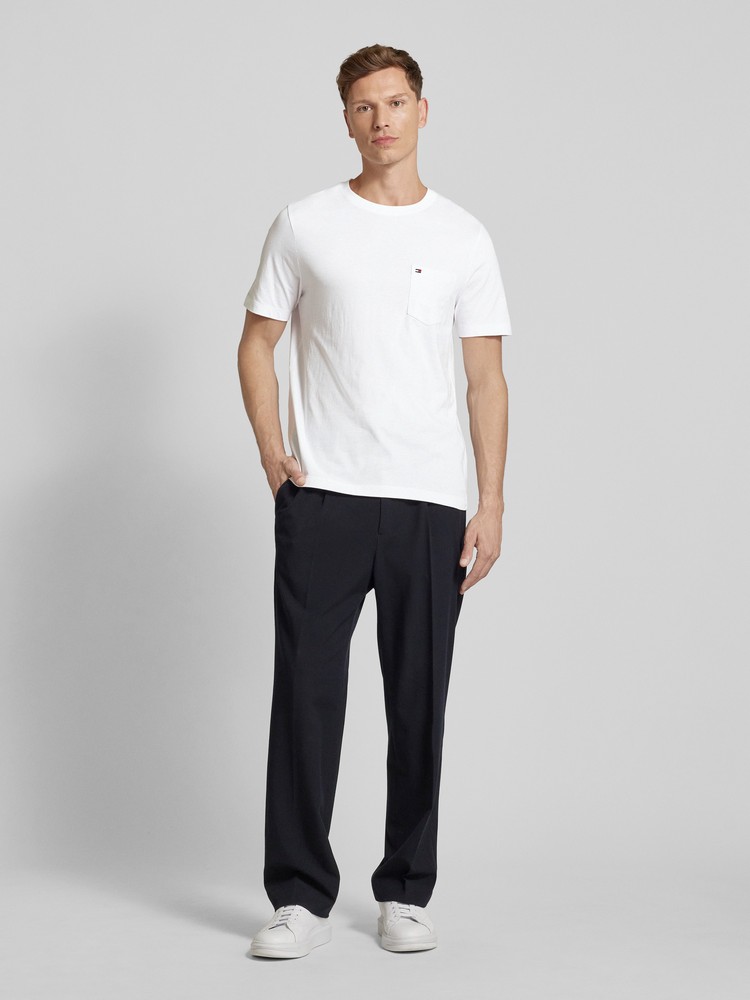 

Футболка мужская Tommy Hilfiger MW0MW36220 белая XL, Белый, MW0MW36220
