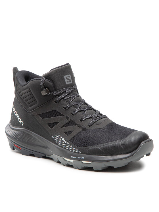 Кроссовки для треккинга OUTpulse Mid Gtx GORE-TEX 415888 27 V0 Salomon Черный 40 EU