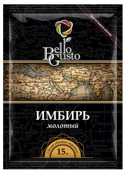 фото Специи bello gusto имбирь 15 г