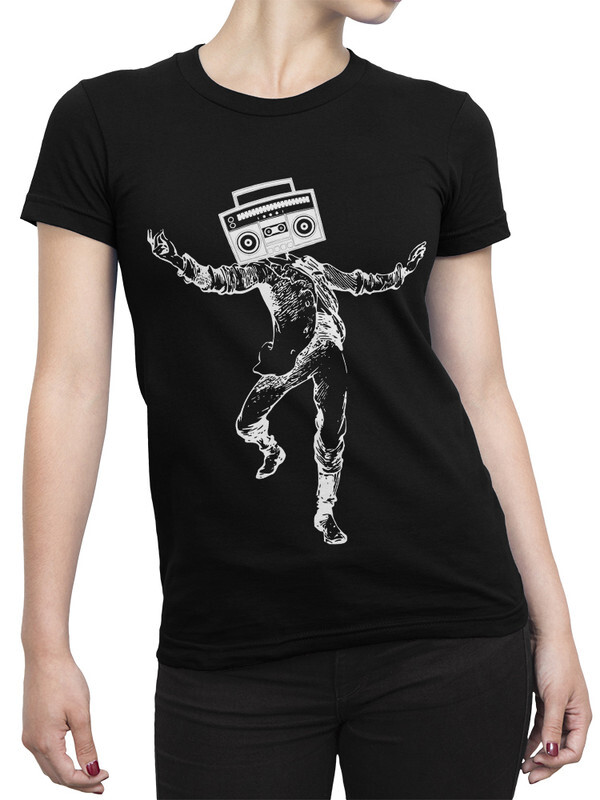 

Футболка женская Dream Shirts Radiohead черная M, Radiohead
