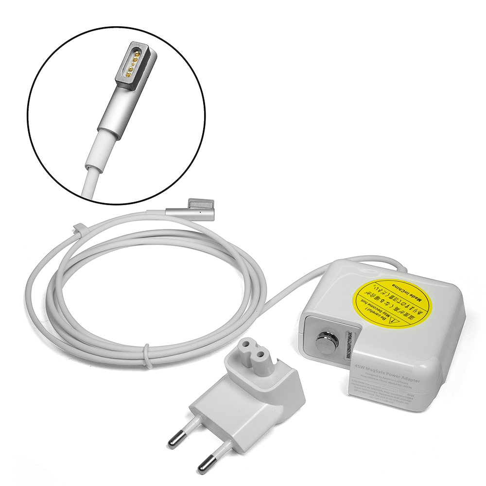 

Блок питания для ноутбука Apple MacBook 14.5V 3.1A (MagSafe) 45W A1244