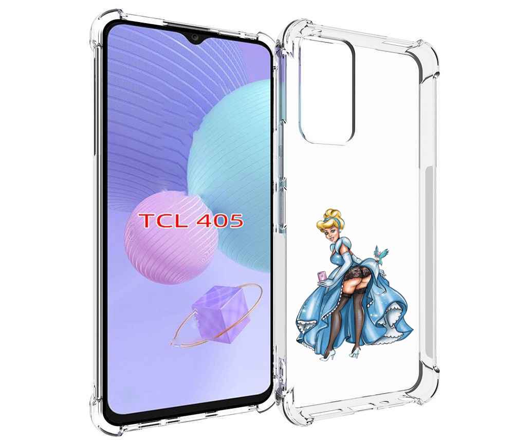 

Чехол MyPads девушка-в-платье-красивая женский для TCL 405, Tocco