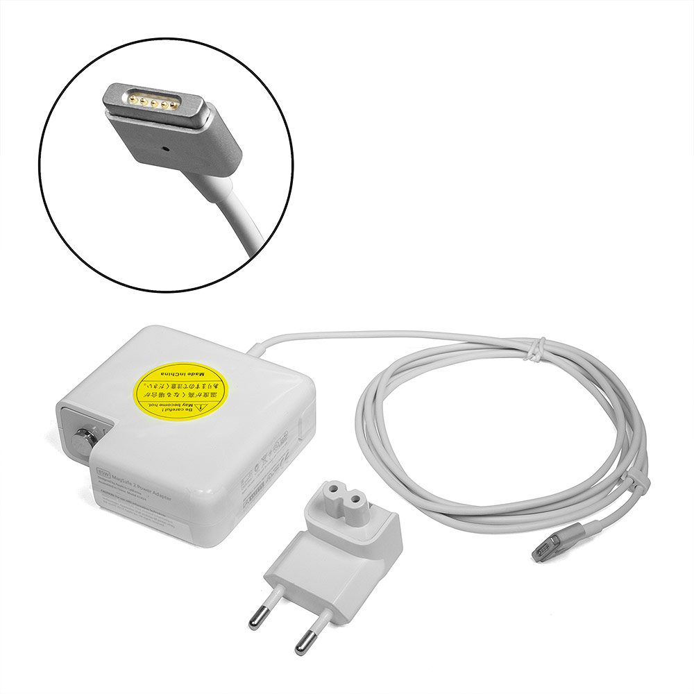 

Блок питания для ноутбука Apple MacBook 20V 4.25A (MagSafe 2) 85W A1424