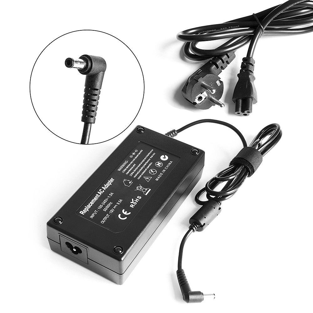 

Блок питания для ноутбука Asus 19V 9.5A (5.5x2.5) 180W 90-NKTPW500T