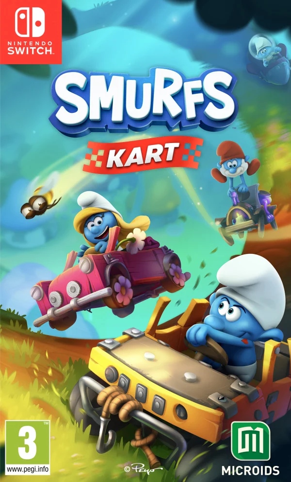 Игра Smurfs Kart (Nintendo Switch, полностью на русском языке)