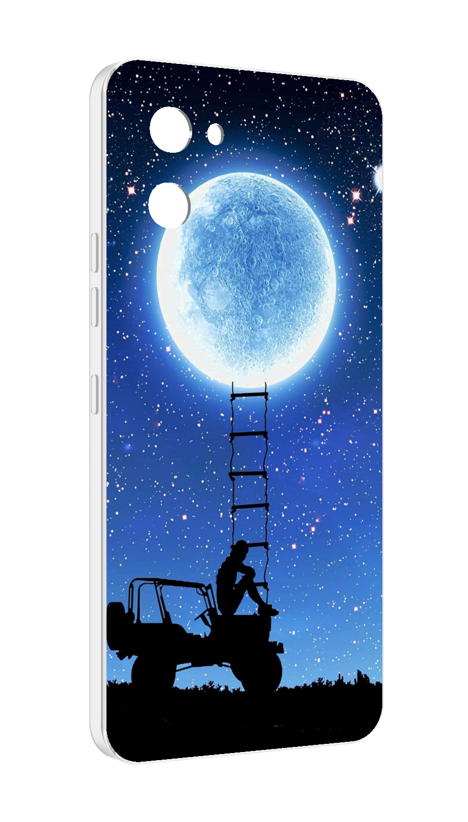 

Чехол MyPads Машина-на-лун для UMIDIGI G1, Прозрачный, Tocco