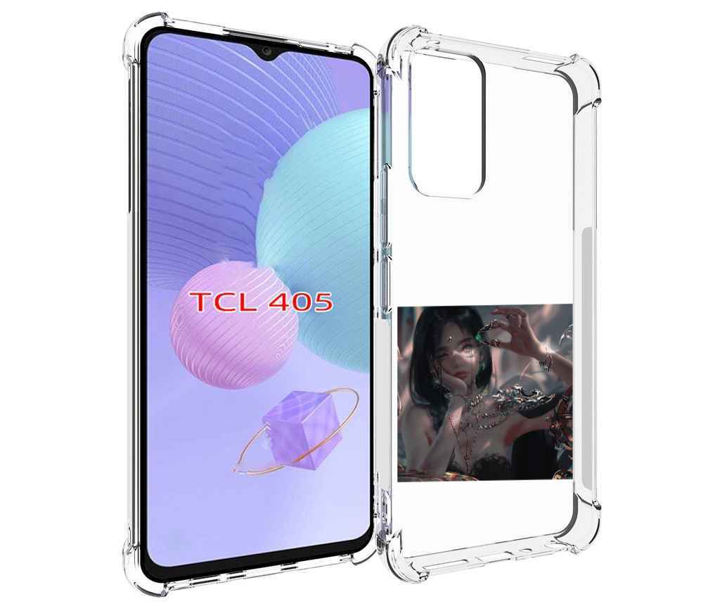 

Чехол MyPads девушка-с-алмазом для TCL 405, Tocco
