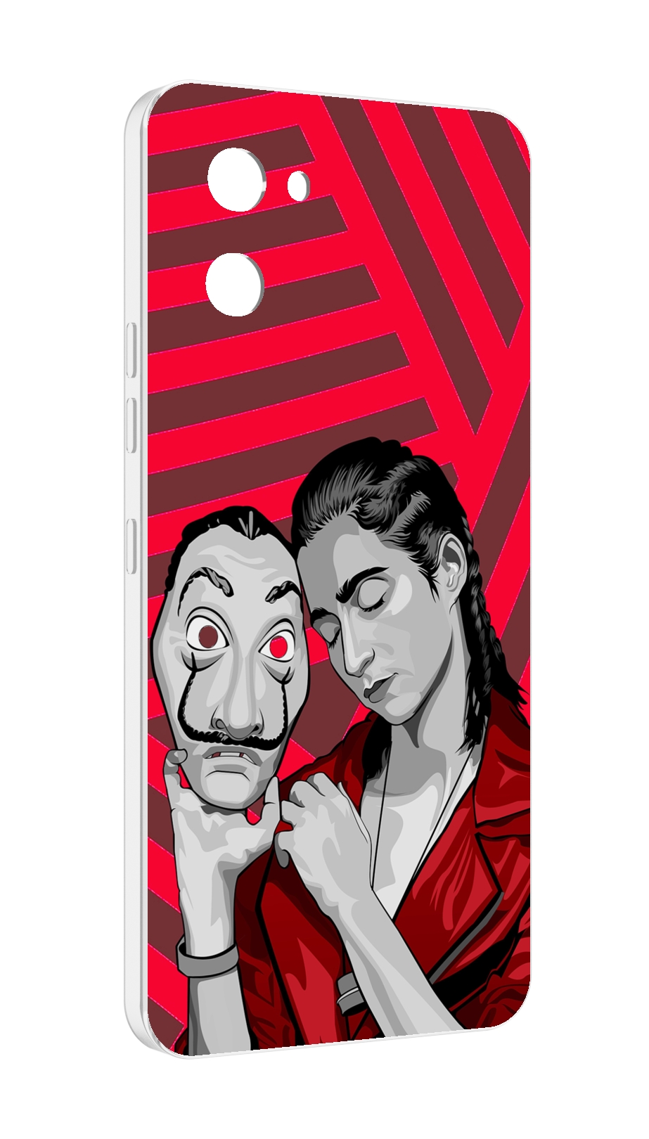 

Чехол MyPads Найроби-бумажного-дома для UMIDIGI G1, Прозрачный, Tocco