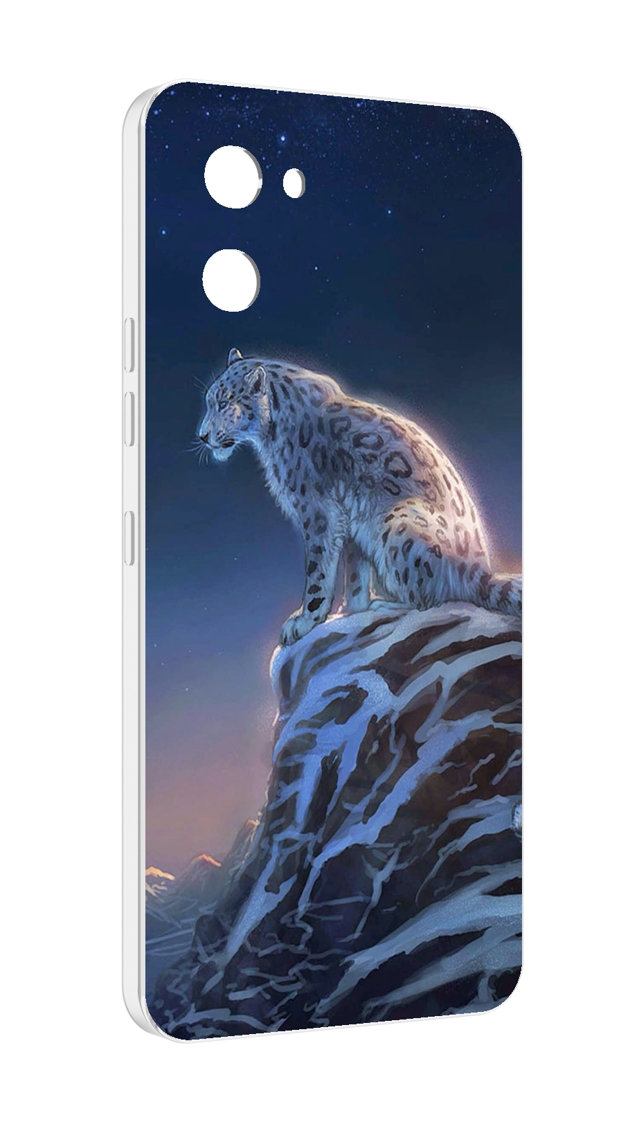 

Чехол MyPads Одинокий-Барс для UMIDIGI G1, Прозрачный, Tocco