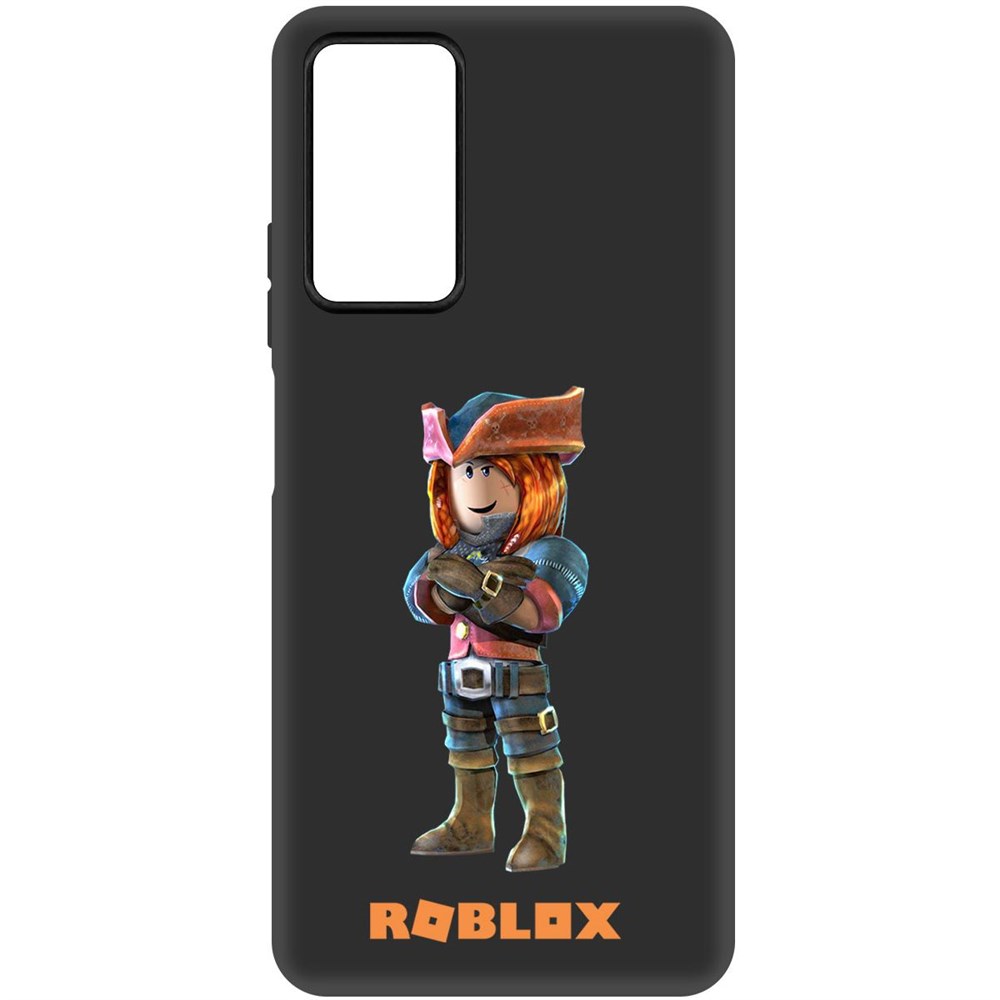 

Чехол-накладка Софт Roblox-Эзебель для Xiaomi Redmi Note 12 Pro 4G, Черный