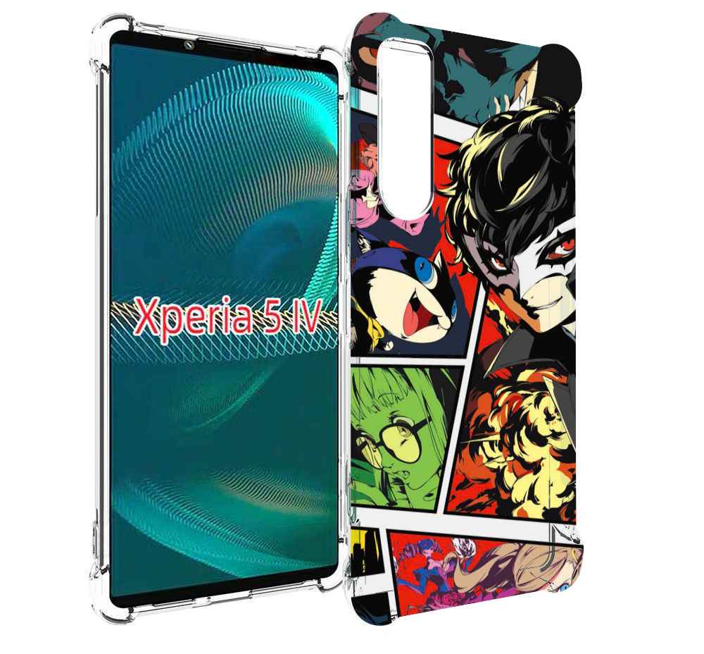 

Чехол MyPads Persona 5 art для Sony Xperia 5 IV (5-4), Прозрачный, Tocco