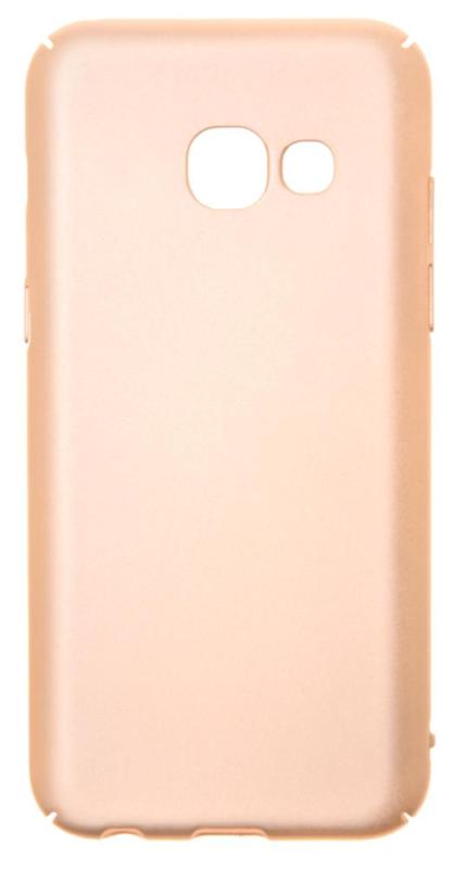 

Чехол-накладка для Samsung Galaxy A3 (2017) Hard Matte Case (Золотой), Золотистый, Hard Matte Case