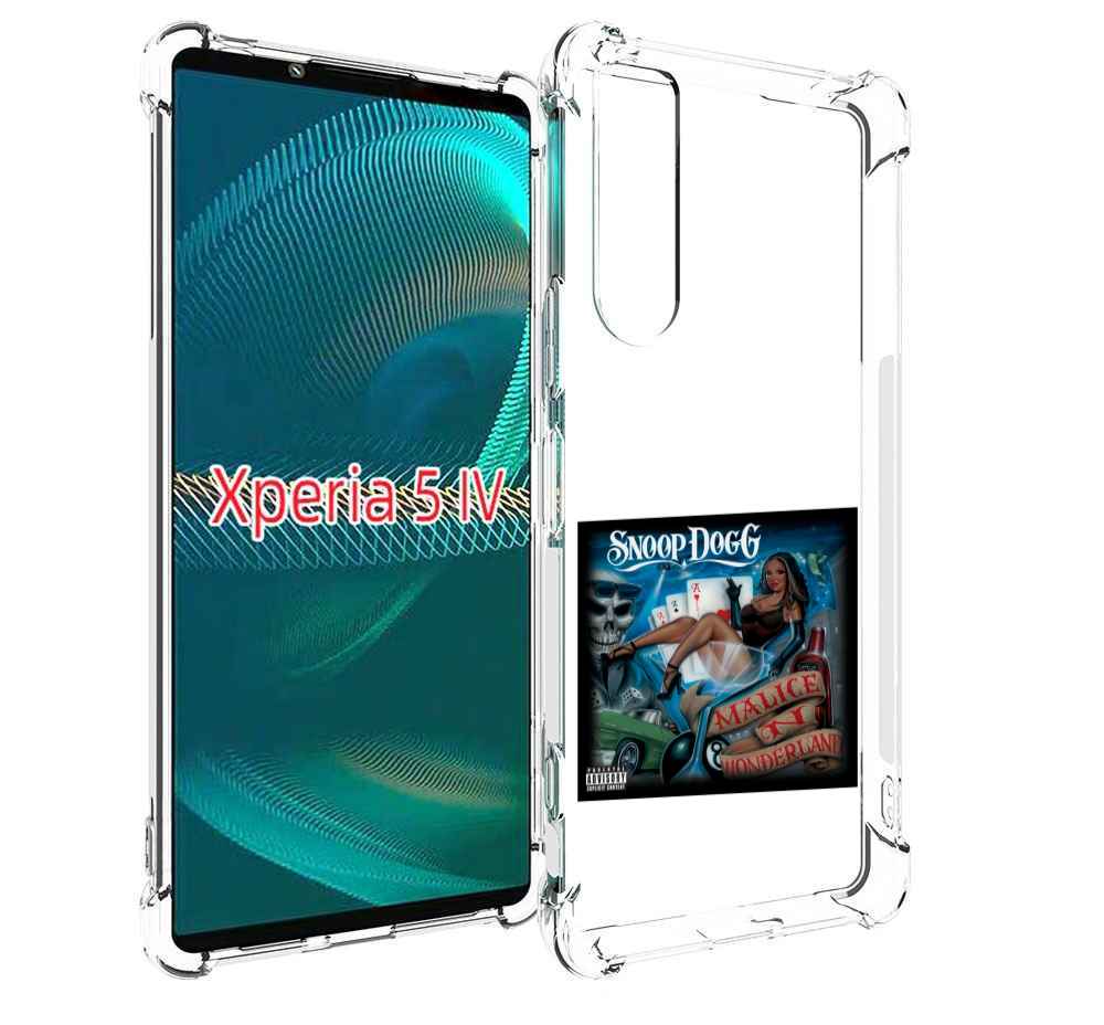 

Чехол MyPads Snoop Dogg MALICE N WONDERLAND для Sony Xperia 5 IV (5-4), Прозрачный, Tocco