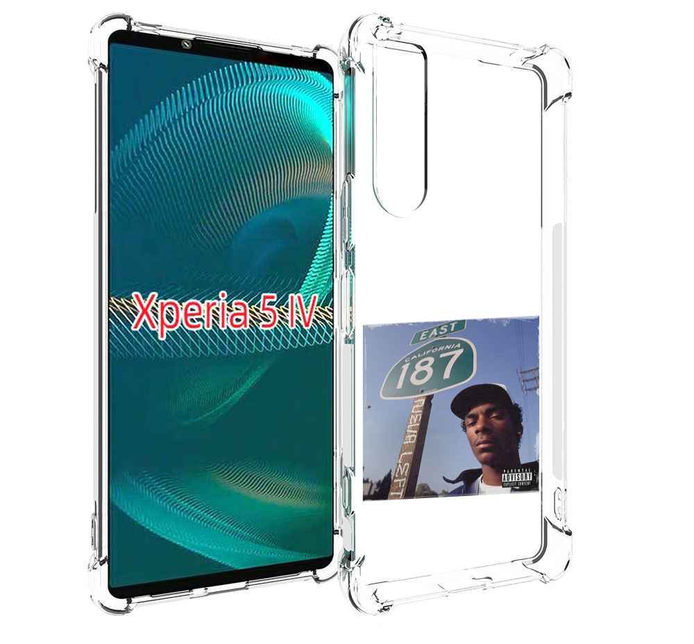 

Чехол MyPads Snoop Dogg NEVA LEFT для Sony Xperia 5 IV (5-4), Прозрачный, Tocco