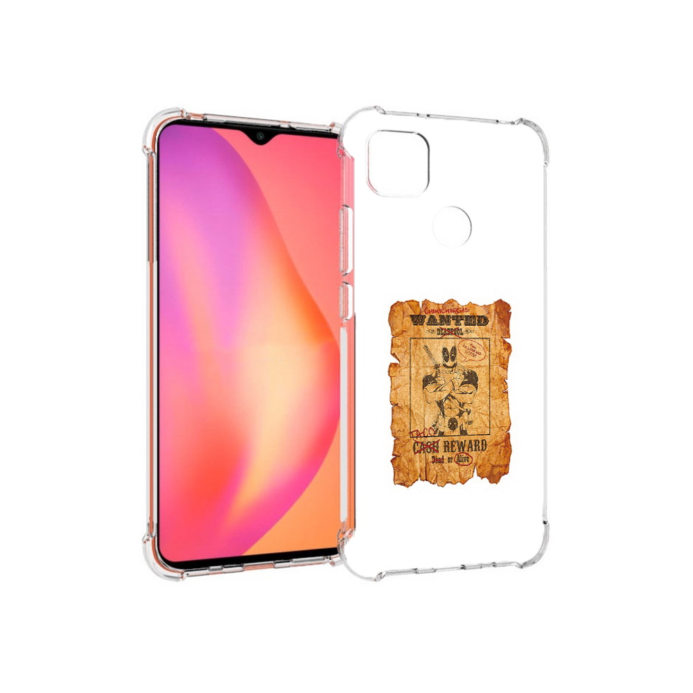 

Чехол MyPads Tocco для Xiaomi Redmi 9C дедпул (PT152115.265.317), Прозрачный, Tocco