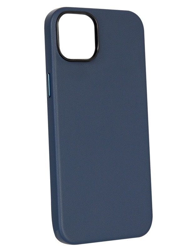 

Чехол кожаный с MagSafe Leather Co для iPhone 14-Темно Синий, Apple iPhone 14