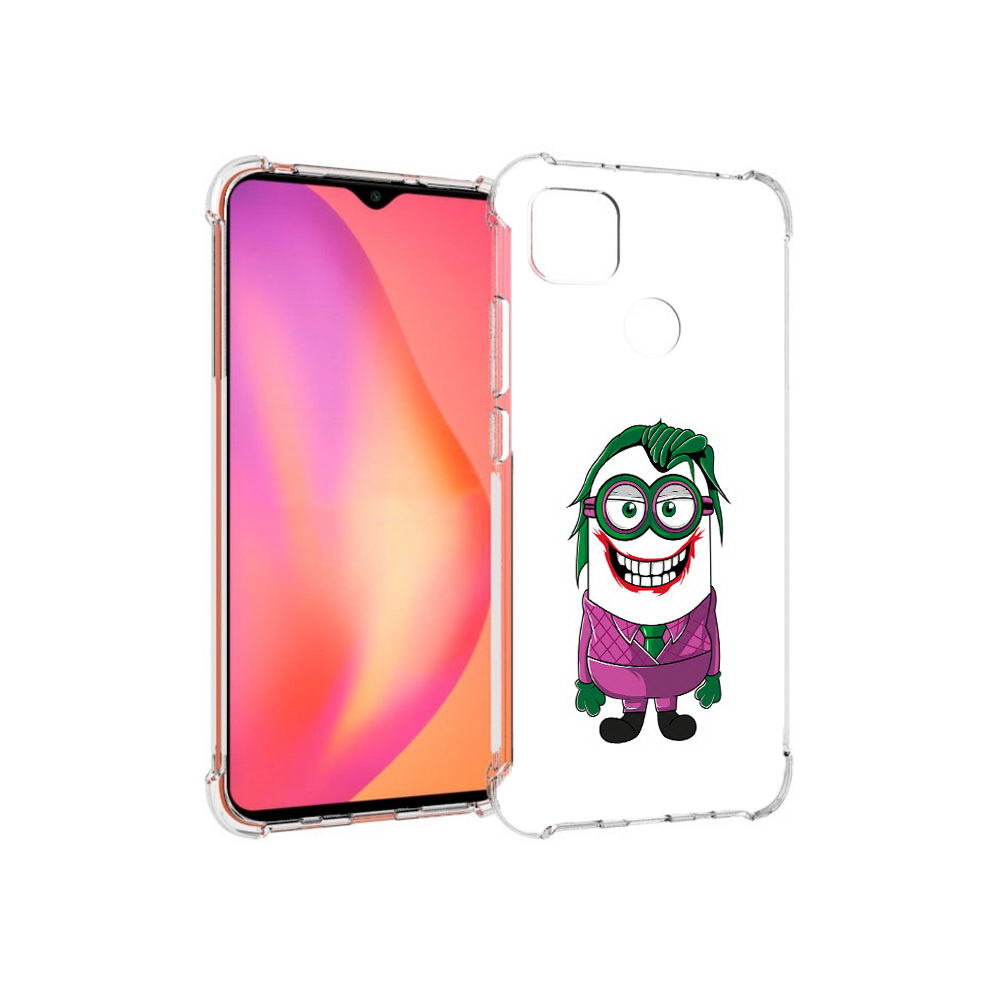 

Чехол MyPads Tocco для Xiaomi Redmi 9C джокер миньон (PT152115.265.322), Прозрачный, Tocco