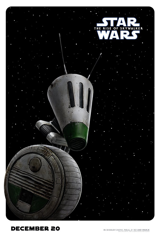 Постер Звездные войны: Эпизод 9 – Скайуокер. Восход