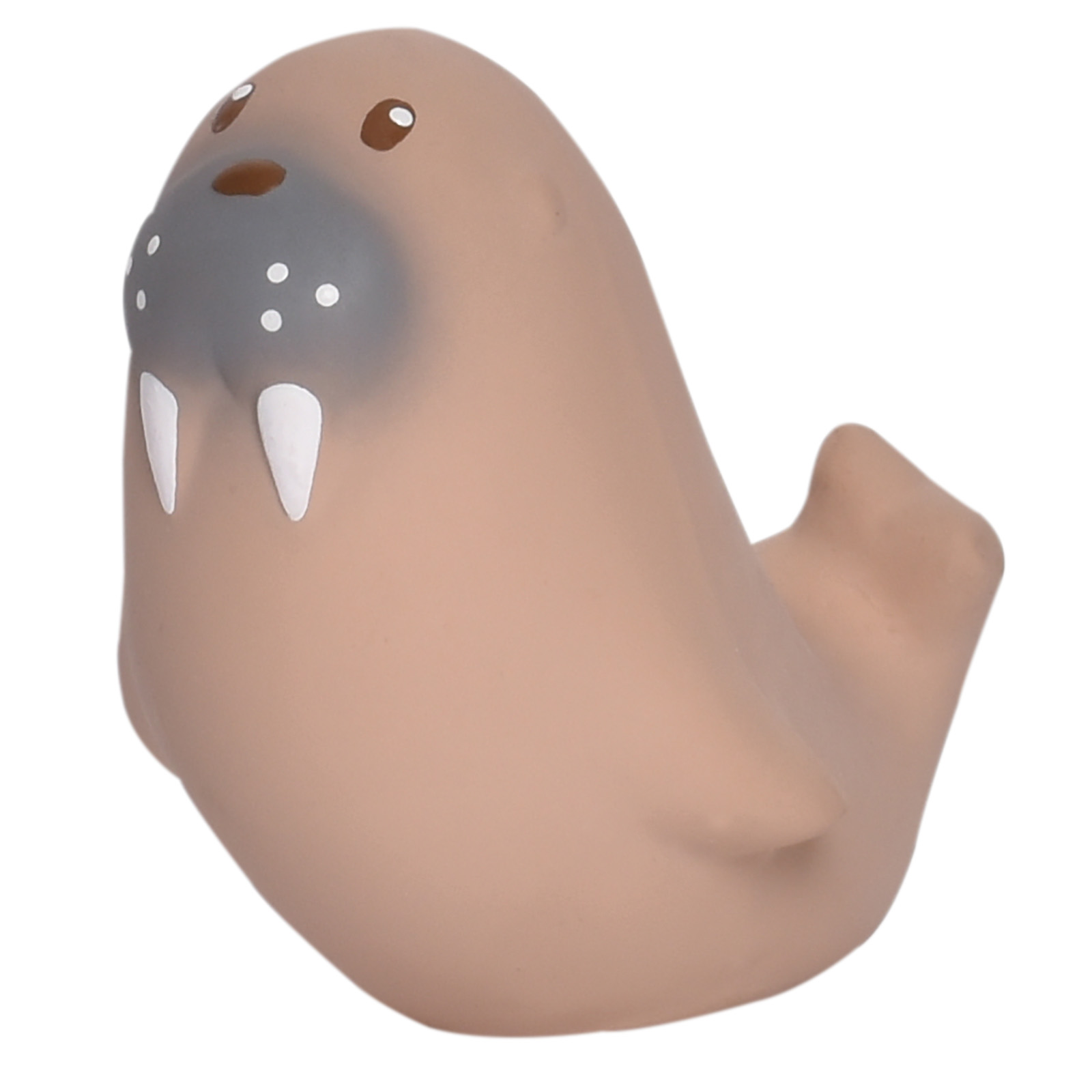 

Игрушка-прорезыватель Tikiri из натурального каучука морж в подароч. упак., 94305, 94305