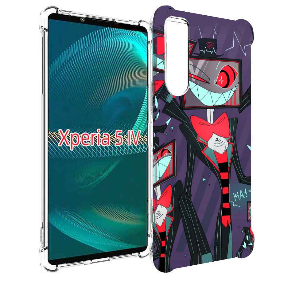 

Чехол MyPads hazbin hotel для Sony Xperia 5 IV (5-4), Прозрачный, Tocco