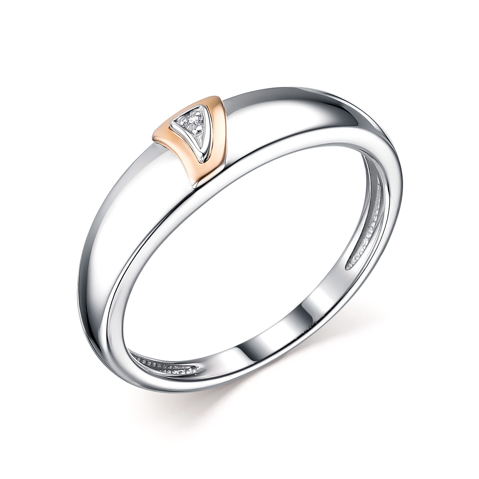 

Кольцо из серебра с бриллиантом р.17 АЛЬКОР 01-2061/000Б-00, 01-2061/000Б-00