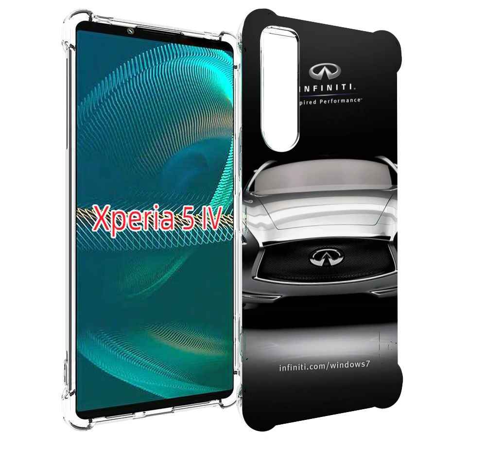 

Чехол MyPads infiniti-инфинити-1 для Sony Xperia 5 IV (5-4), Прозрачный, Tocco
