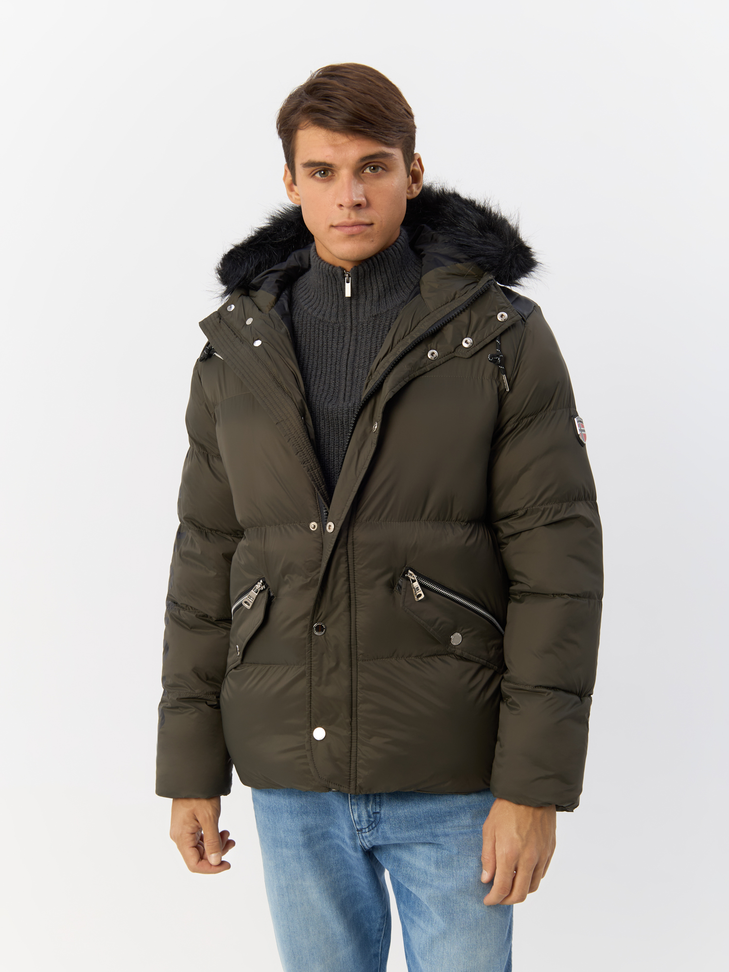 

Куртка мужская Geographical Norway WW4917H/GNO хаки L, WW4917H/GNO
