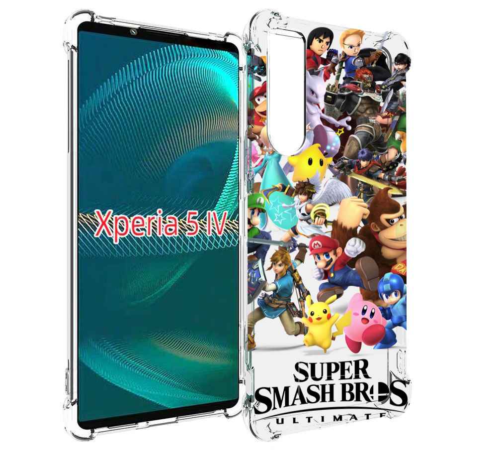

Чехол MyPads Super Smash Bros для Sony Xperia 5 IV (5-4), Прозрачный, Tocco