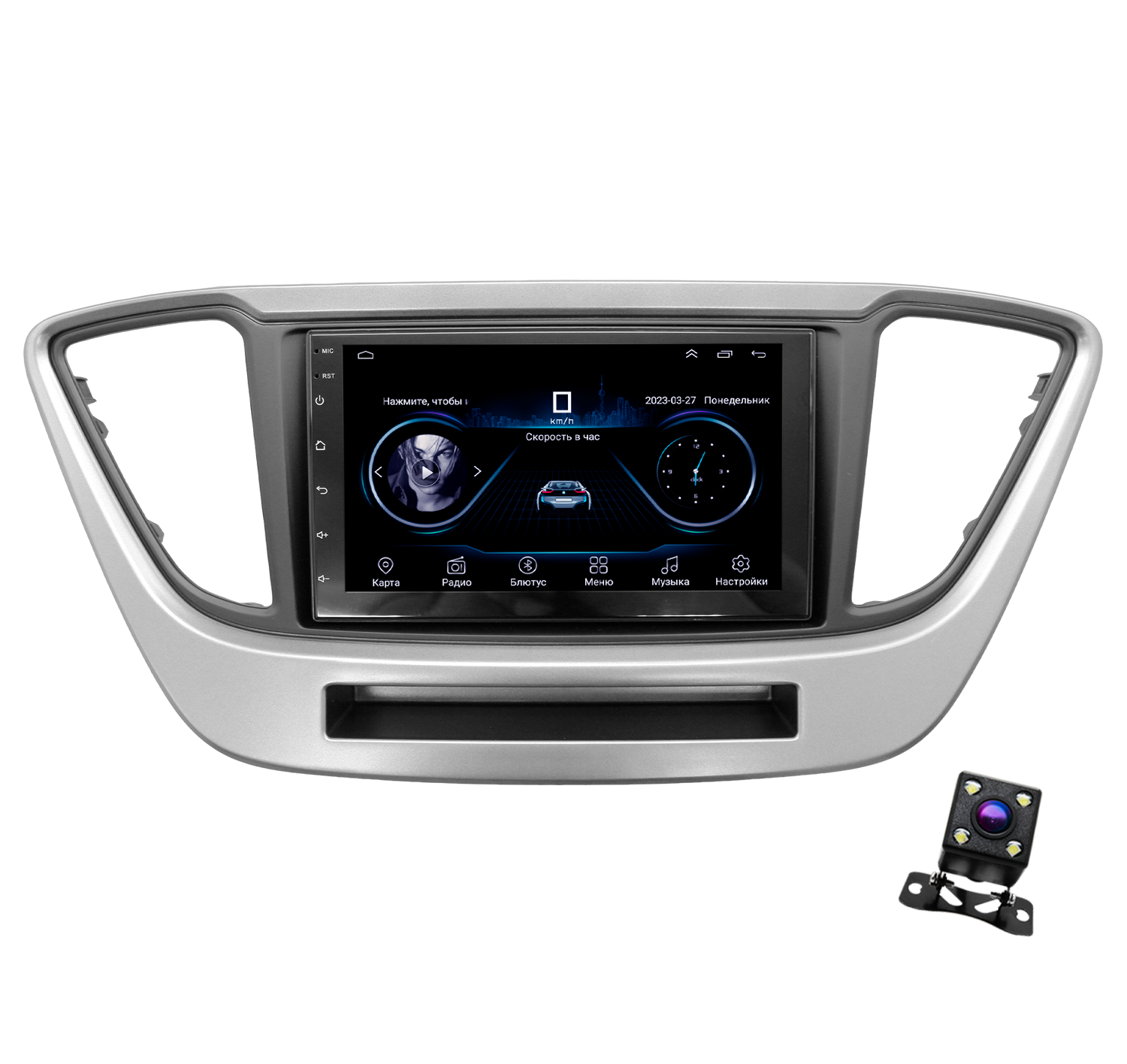 Штатная магнитола Dolmax 7A-HDSL164CORE для HYUNDAI Solaris Android 232 Гб камера 1364000₽