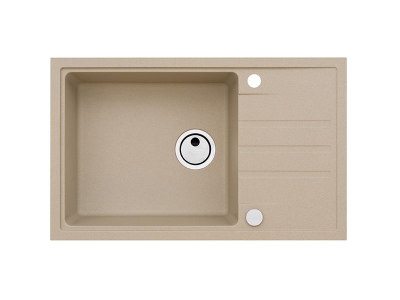 фото Мойка alveus granital intermezzo 130 beige- g55 780x480x200 1x в компл.с сифоном