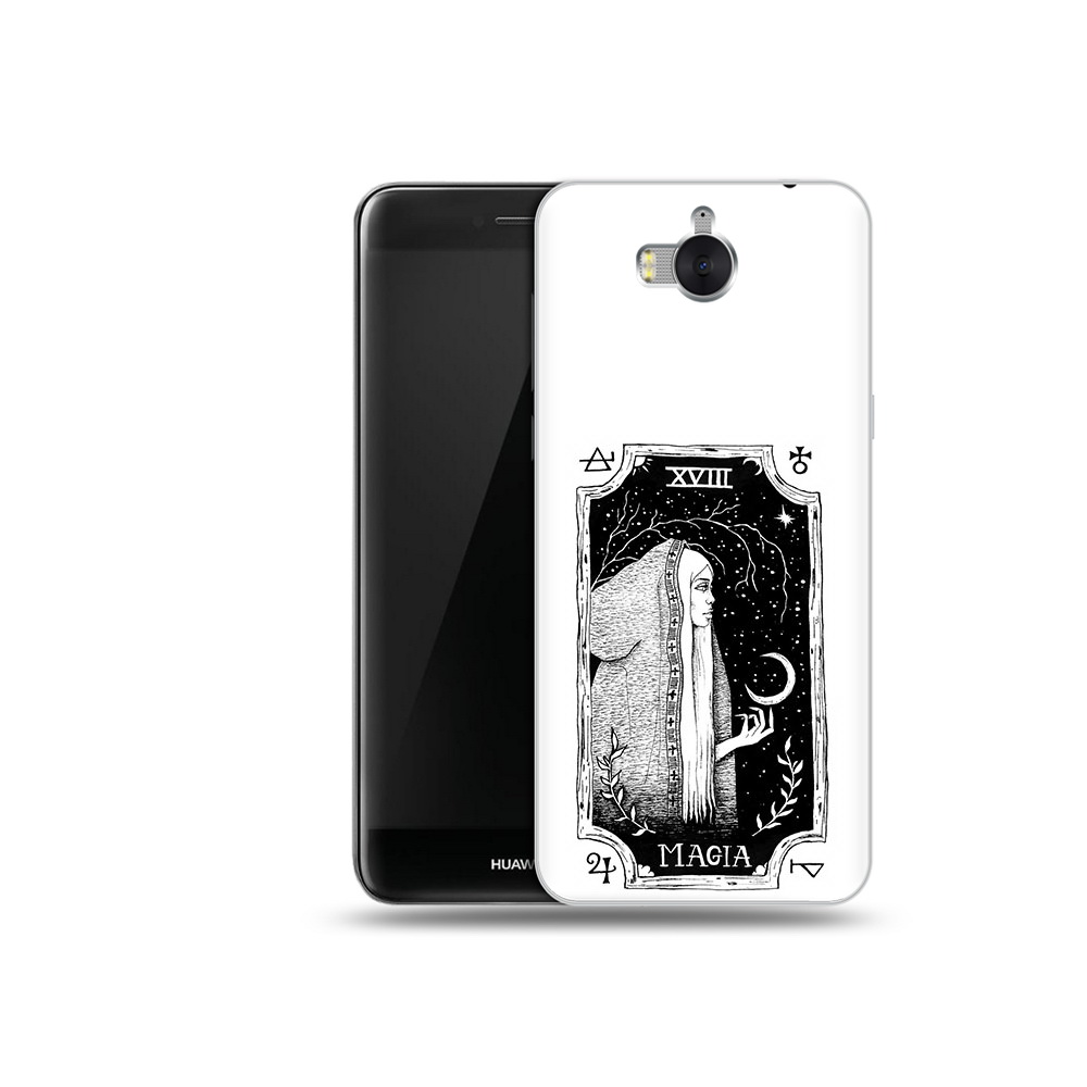 

Чехол MyPads Tocco для Huawei Y5 лунная магия (PT91582.58.447), Прозрачный, Tocco