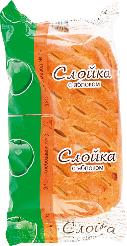 

Слойка Ставропольский хлебокомбинат с яблоком 80 г