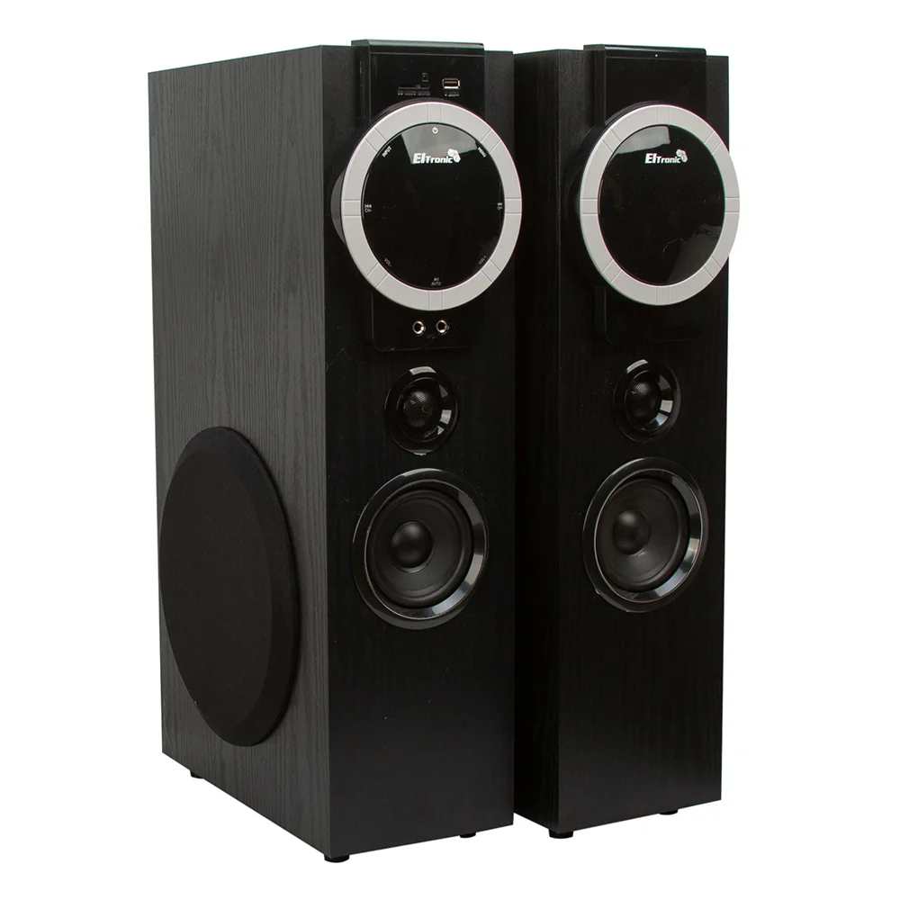 Фронтальная акустика Eltronic 20-81 Home Sound Black