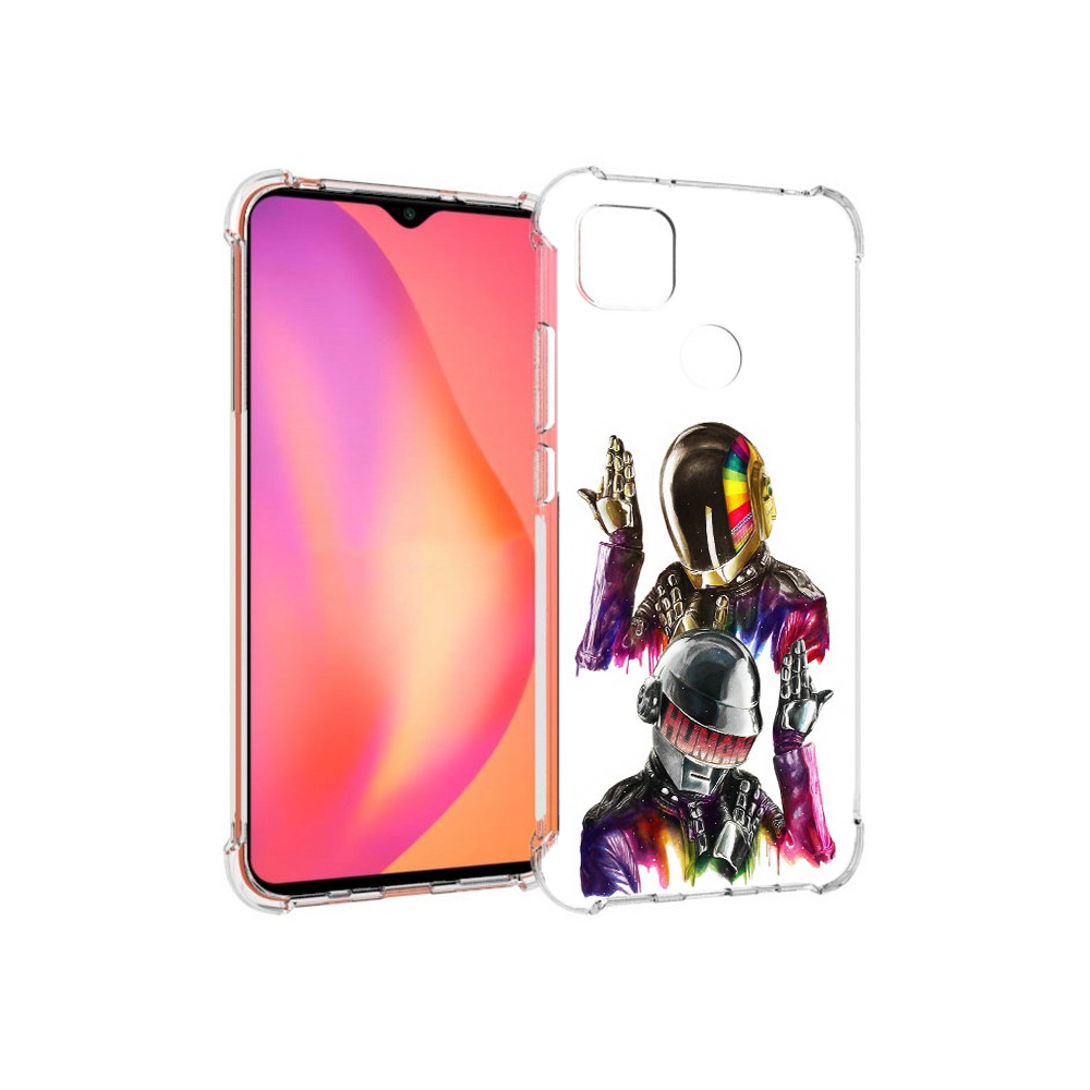 

Чехол MyPads Tocco для Xiaomi Redmi 9C диско космонавты (PT152115.265.329), Прозрачный, Tocco