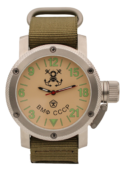 фото Наручные часы мужские watch triumph вмф ссср-2-м хаки
