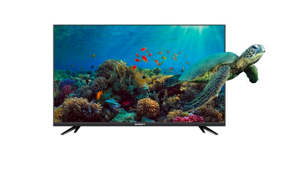

Телевизор KRAFT KTV-P65UHD03T2CIWLF, 65", UHD 4K, Черный, KTV-P65UHD03T2CIWLF