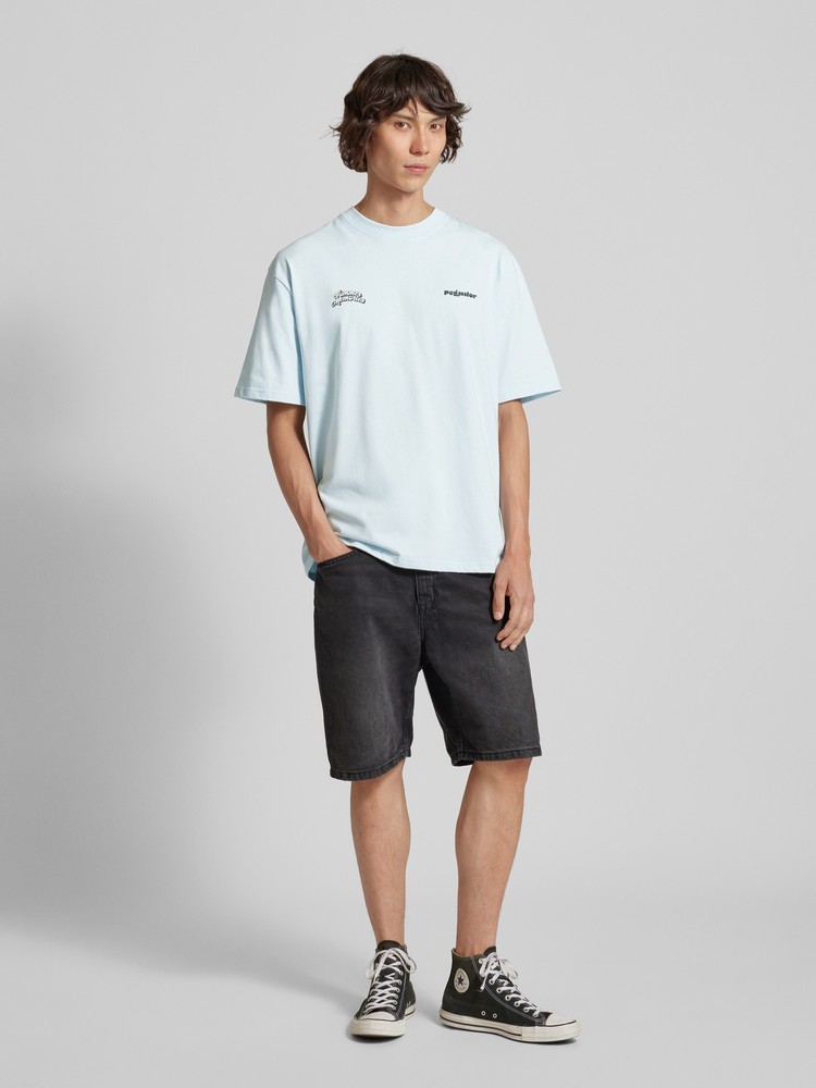 Футболка мужская PEGADOR PGDR-3612-456 голубая XL 9992₽