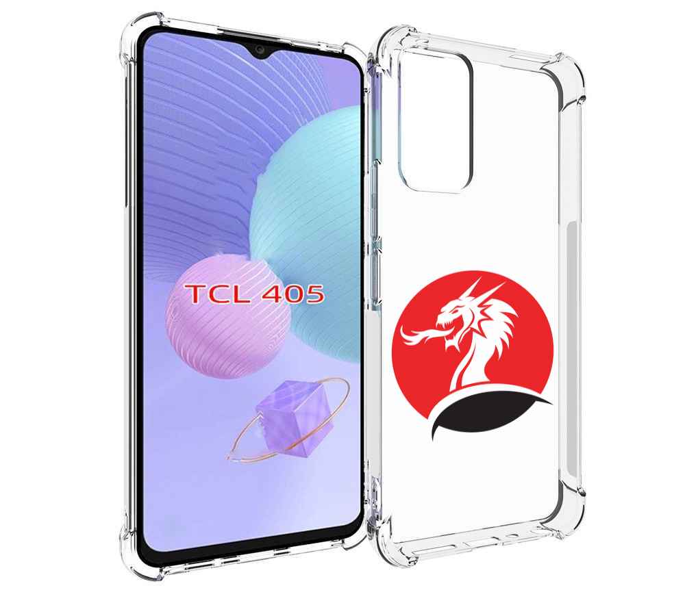 

Чехол MyPads дракон-рисунок для TCL 405, Tocco