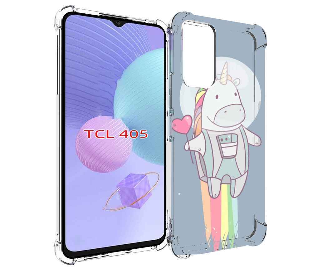 

Чехол MyPads единорог летит за орбиту для TCL 405, Tocco