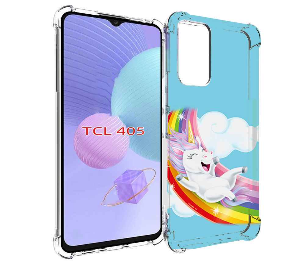 

Чехол MyPads единорог-на-радуге для TCL 405, Tocco