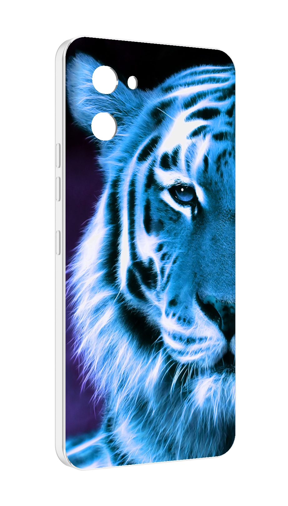 

Чехол MyPads Половина-тигра мужской для UMIDIGI G1, Прозрачный, Tocco