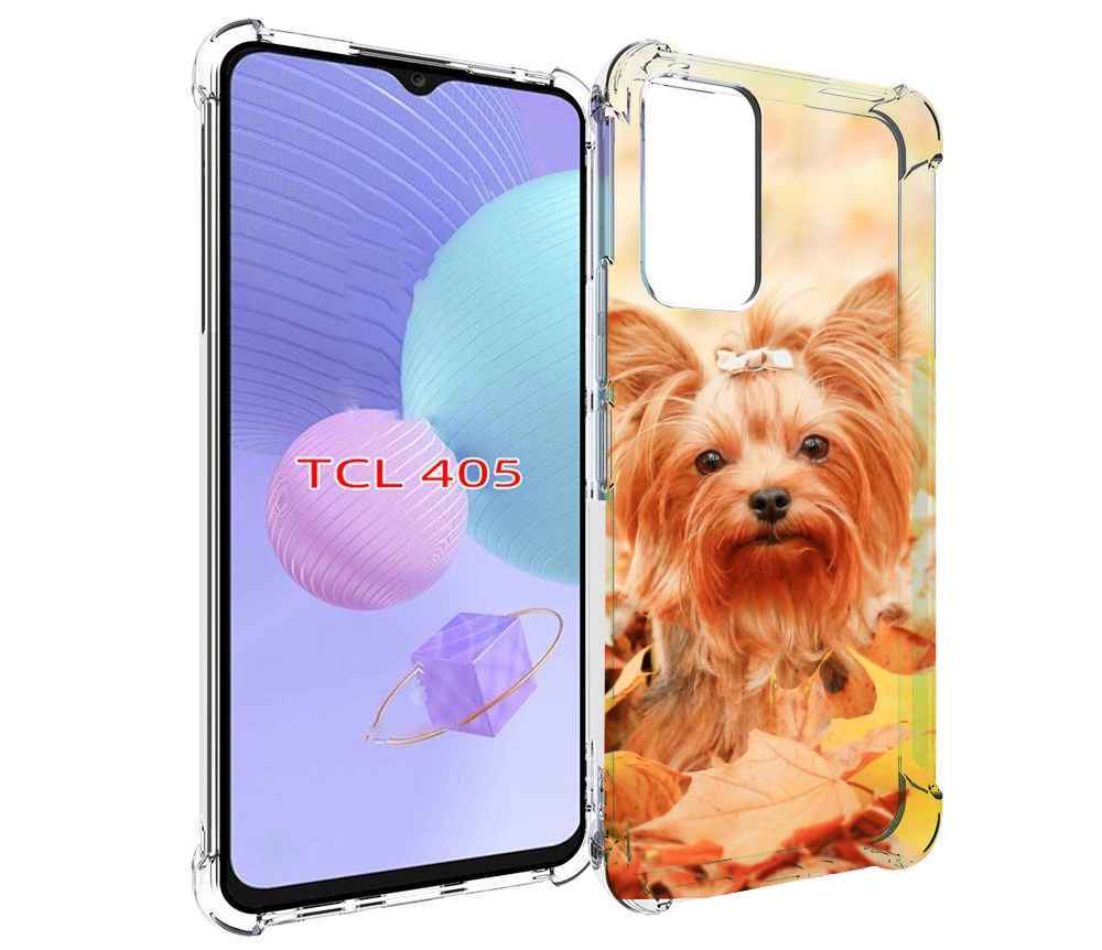 

Чехол MyPads еркширдский терьер йорк для TCL 405, Tocco